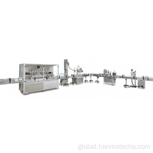 Used Liquid Filling Line Automatic Various Oils Water Filling Machine Manufactory